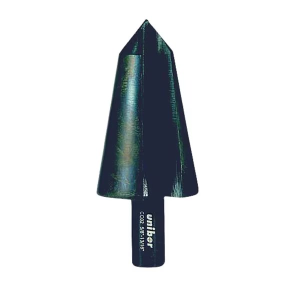 1/4in-13/16in  Cone Drill, 3-Flat Shank, Bluemax Coated, Unibor, Mfr#: 02X1HTI